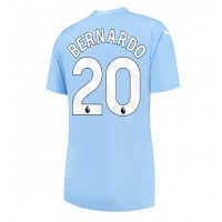 Fotbalové Dres Manchester City Bernardo Silva #20 Dámské Domácí 2023-24 Krátký Rukáv